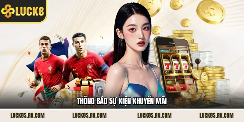 Thông báo sự kiện khuyến mãi